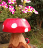 Red Toadstool with Ladybird