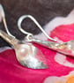 Calla Lily Earrings Sterling Silver - Image 2