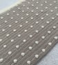 Neutral Crochet Bobble Baby Blanket - Handmade Beige & Cream Nursery Blanket  - Image 3