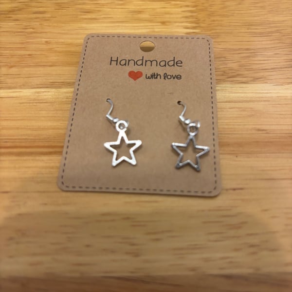 Sterling Silver Earrings - Stars (Small) - Brand New & Sealed!! 