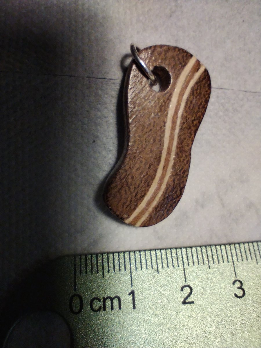 wooden pendant