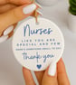 Thank You Nurse Gift – Nurses Like You Are Special Hanging Ornament – NHS Gift