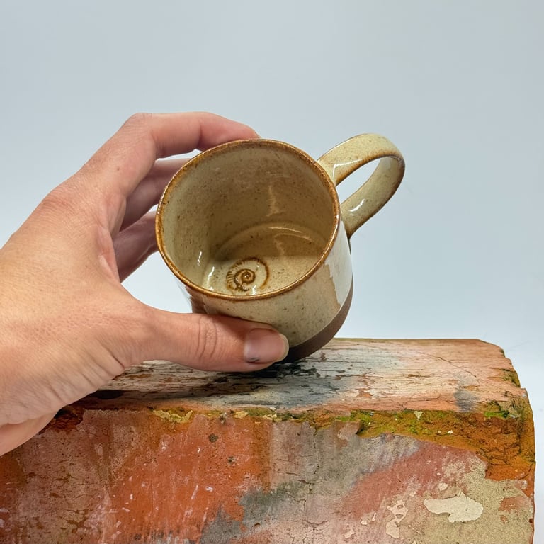 Fossil coffee cup