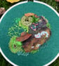 Autumn moss embroidery home decoration  - Image 5