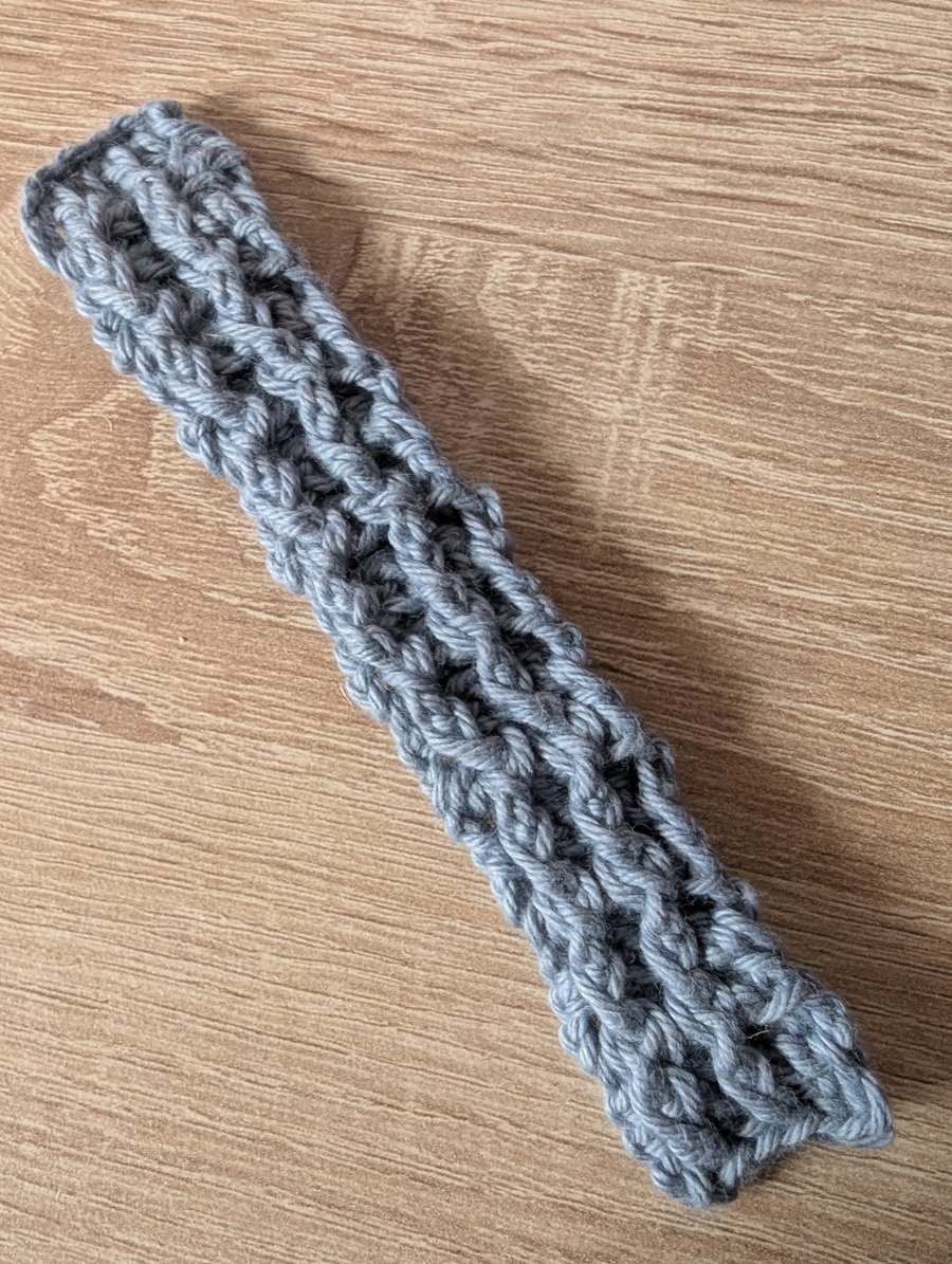 Small Grey Blue Bookmark