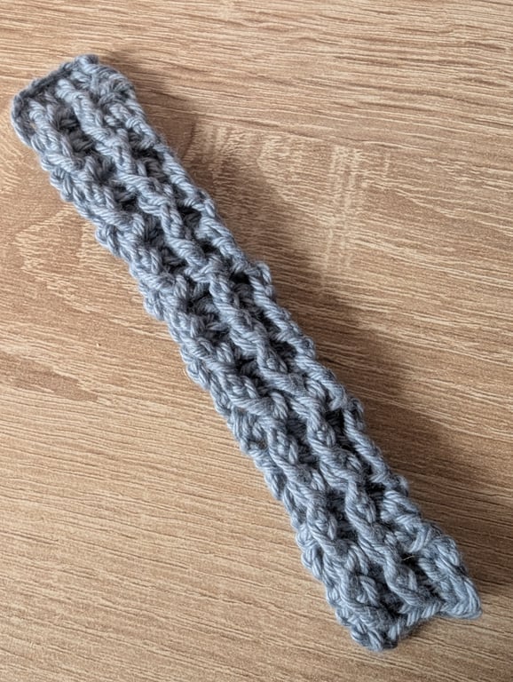 Small Grey Blue Bookmark