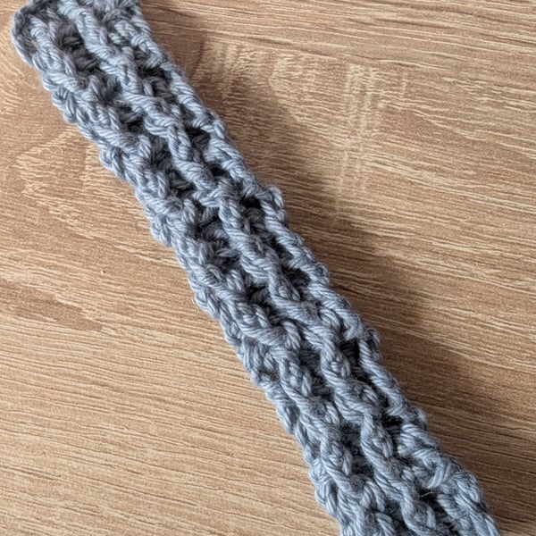 Small Grey Blue Bookmark