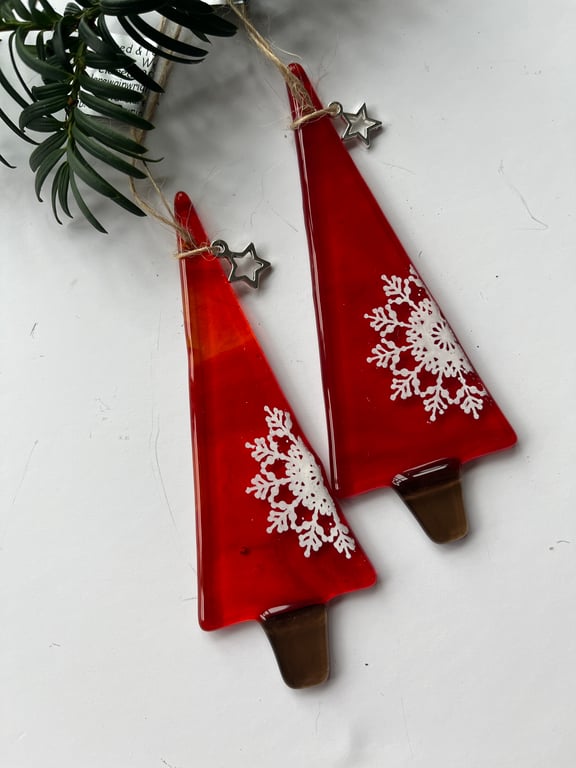 Fused Glass Christmas Tree