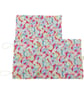 Liberty Floral fabric interchangeable and double pointed knitting needle case, - Image 6