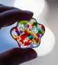 Pet Pocket Hug, Pet Bereavement Keepsake, Dog Cat Rainbow Bridge Paw Print - Image 2