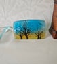 Trees and Sky - small glass standing ornament - Image 5