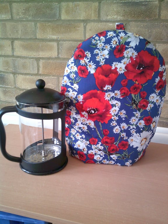 Poppies and Daisies Extra Large Coffee Pot Cosy