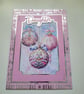 Daughter Christmas Card – Festive Baubles Christmas Tree Ornaments Design - Image 5