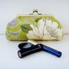 Amy Butler Tree Peony Clutch Bag / Make up Purse