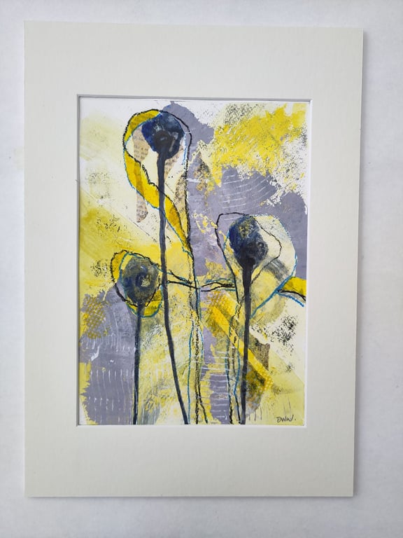 Original Art Mixed Media 'Tears' Series No.5
