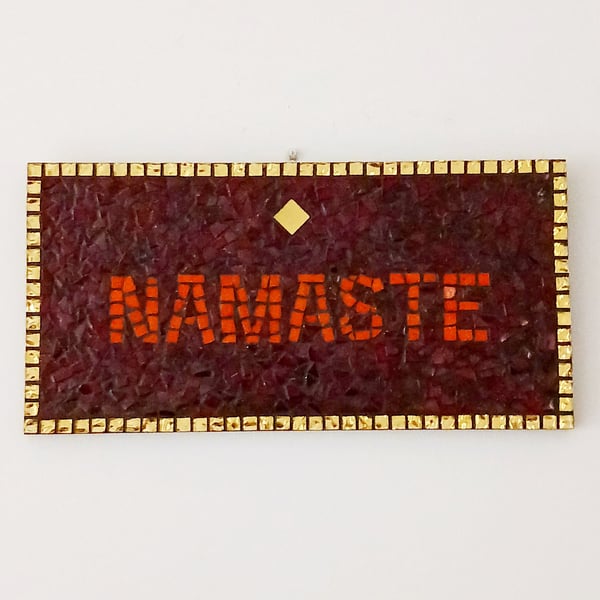 Mosaic Namaste Wallart