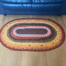 Handmade Jelly Roll Rug