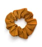 Mustard 100% Linen Scrunchie - Large - Image 1
