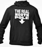 The Real North Pole-.Funny Rude Novelty Christmas HOODIE xmas gift - Image 1