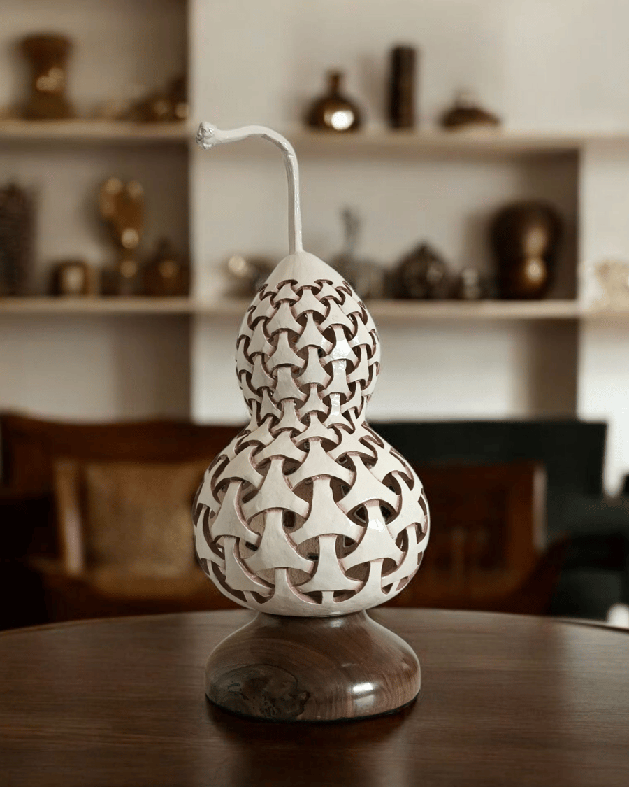 Weave Gourd Lamp