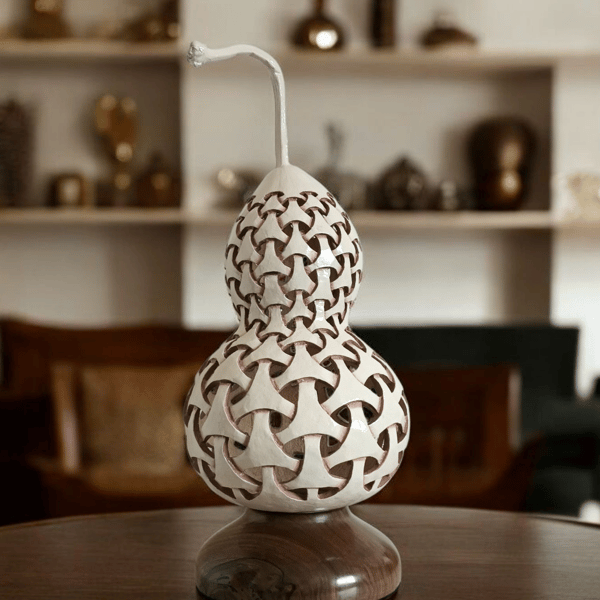Weave Gourd Lamp