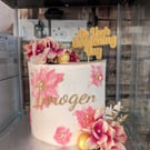 Cake Topper Christening 