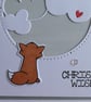 Christmas Wishes Card - Fox With Cloudy Sky - Image 8