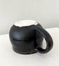 Ceramic Cup in Black Glaze - Image 4