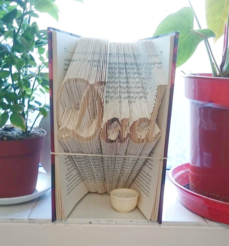 Dad MMF Book Folding Pattern - EMAILED PDF PATTERN