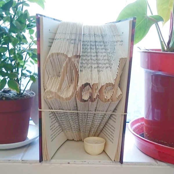 Dad MMF Book Folding Pattern - EMAILED PDF PATTERN