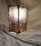 Spring Trees Stained Glass Lamp - Image 1