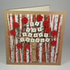 To The Happy Couple Wedding Day Fabric Card