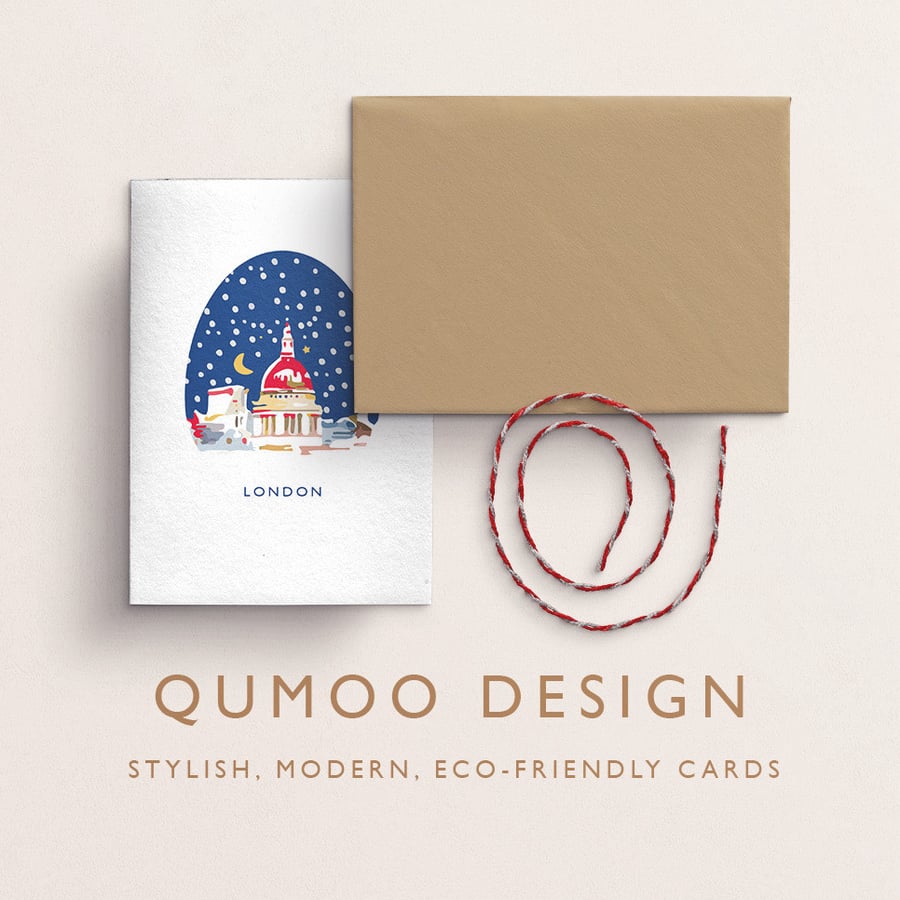 London Christmas Card St Paul’s Cathedral London