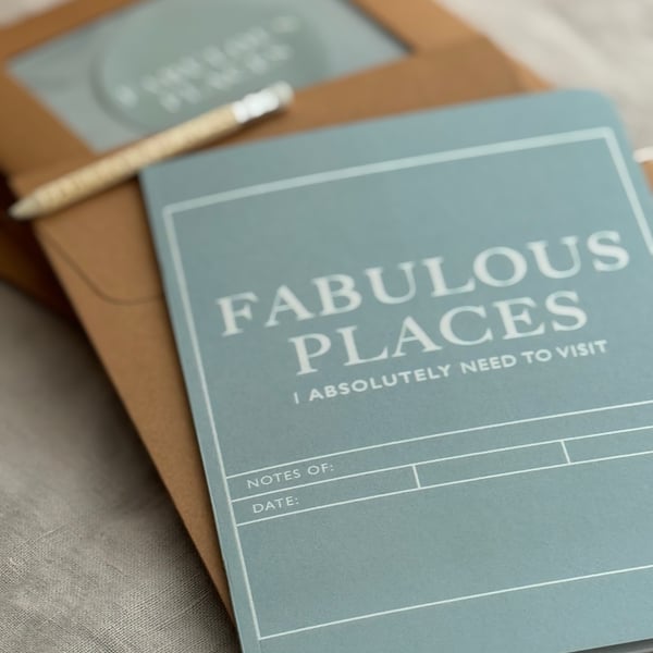  Travel Bucket List Notebook travellers journal daily stationery sketchbook