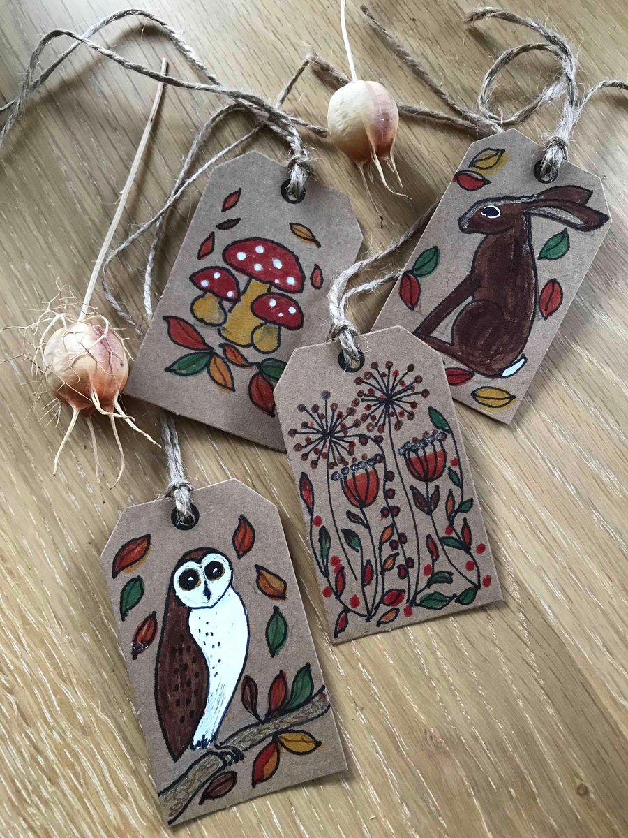 Gift tags for nature lovers 