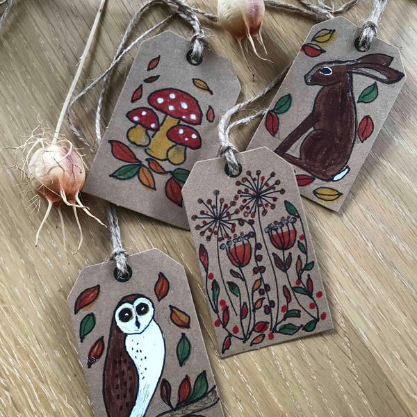 Gift tags for nature lovers 