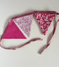 Pink hearts bunting - Image 6