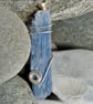 Wire-wrapped natural Kyanite necklace  - Image 3