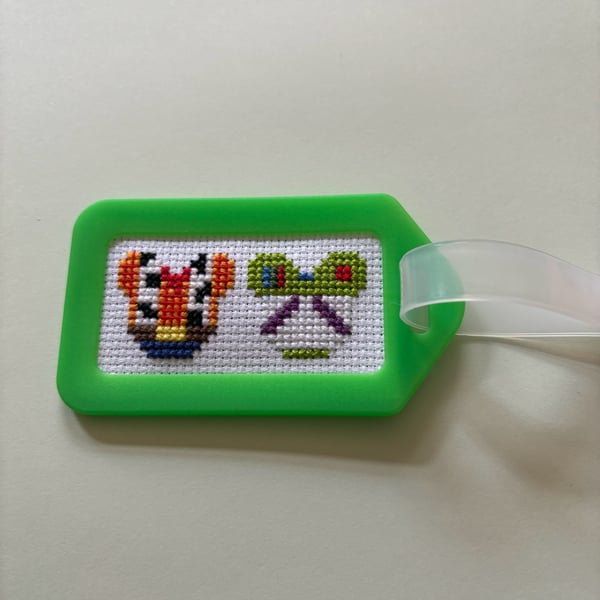 Woody & Buzz bag tag 