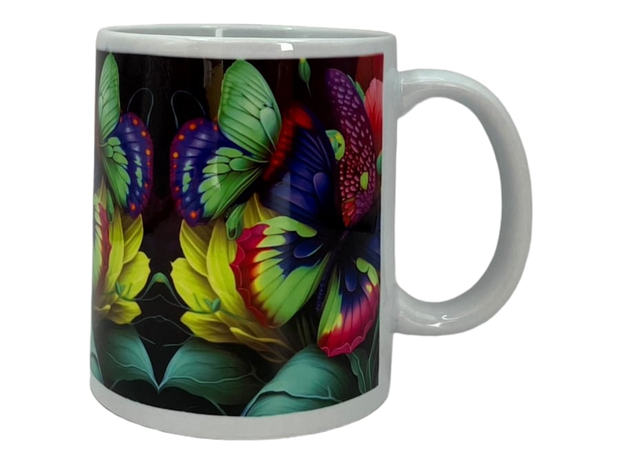 Tropical Butterfly Mug