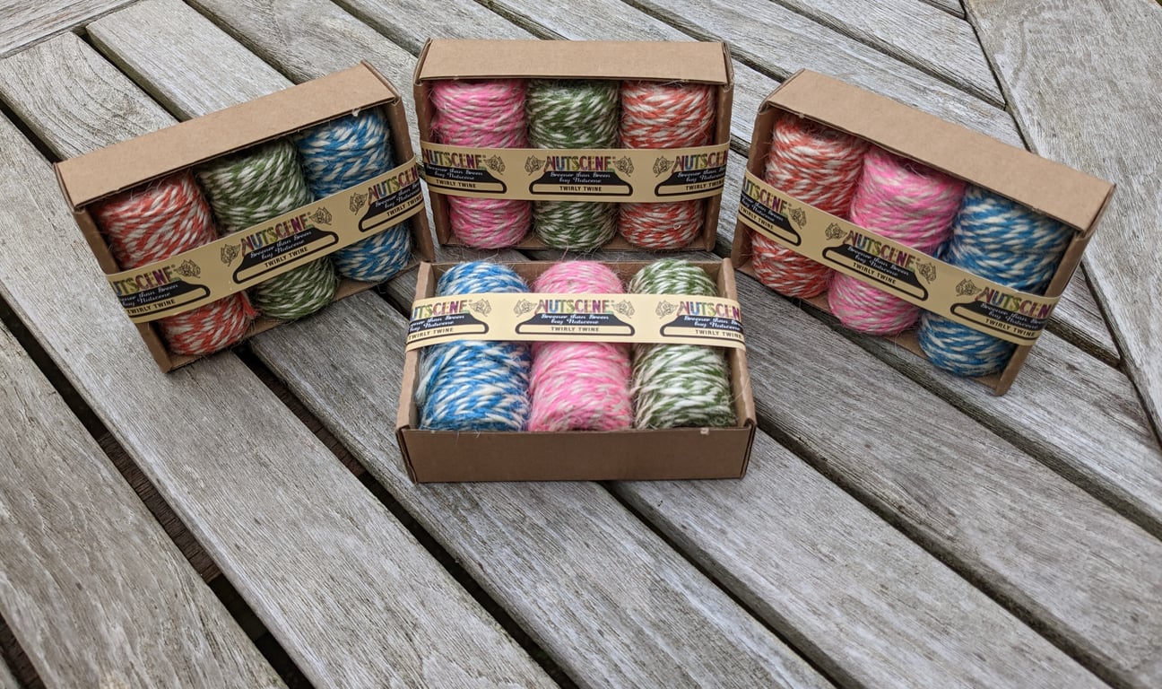 Jute Mini Twirly Twines 3 Pack 