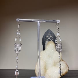 Serenity - Rosary Style Earrings 