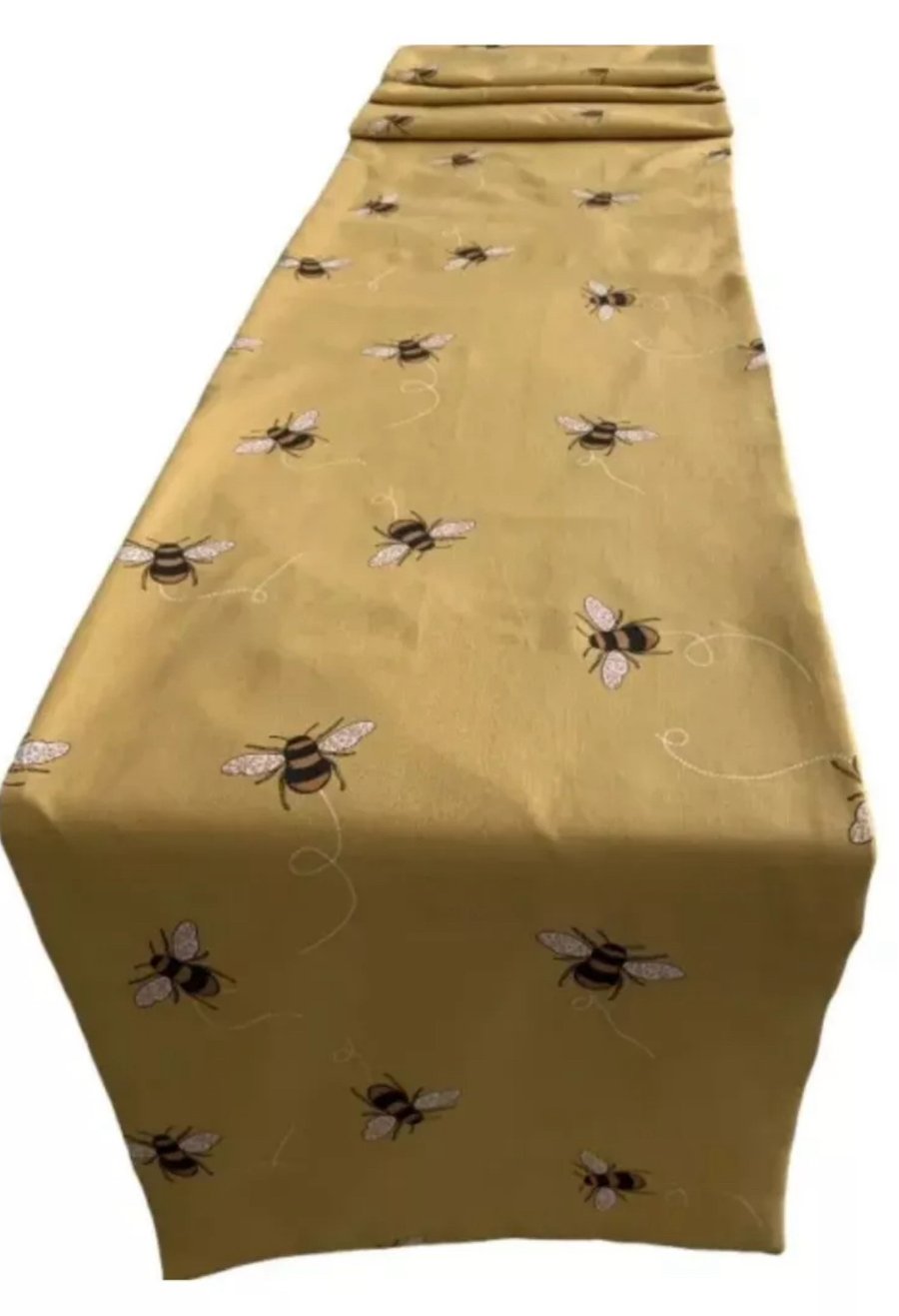 Bee Print Table Runner  1.5m x 30cm Gift Idea