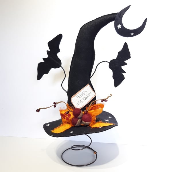 Witches Hat With Glow In The Dark Stars