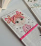 Unique personalised handmade quirky bookmark