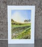 Low Sun. Blank Card Original Painting. 260169 - Image 5