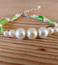 Handmade beaded bracelet. - Image 2