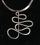 Art Deco Silver Pendant - Image 2