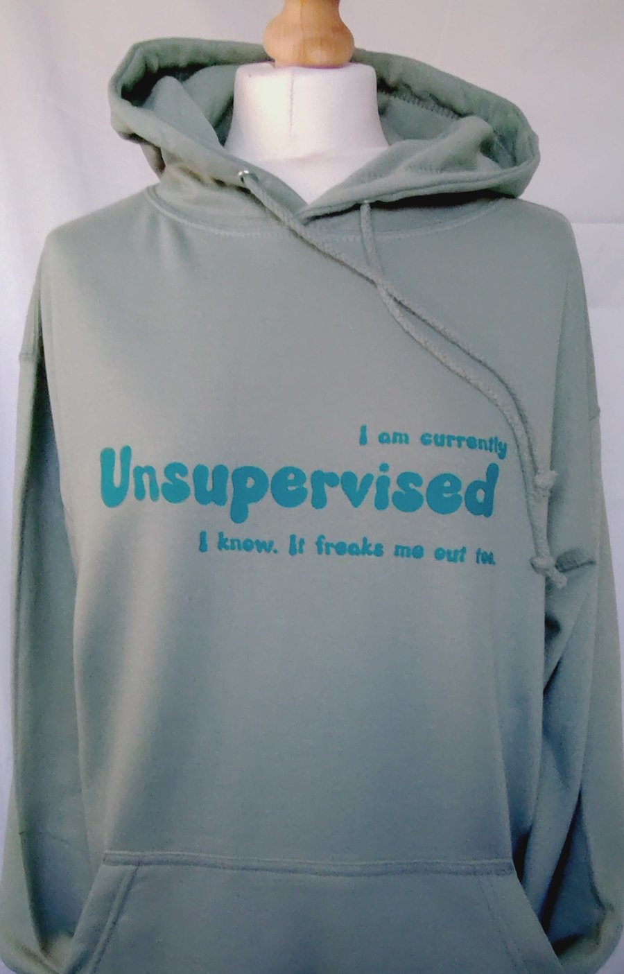 Unsupervised Dusty Green Hoodie