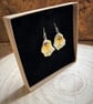 Handmade Earrings, Ceramic, Unique Earrings, Vintage, Eco Friendly Gifts. - Image 2